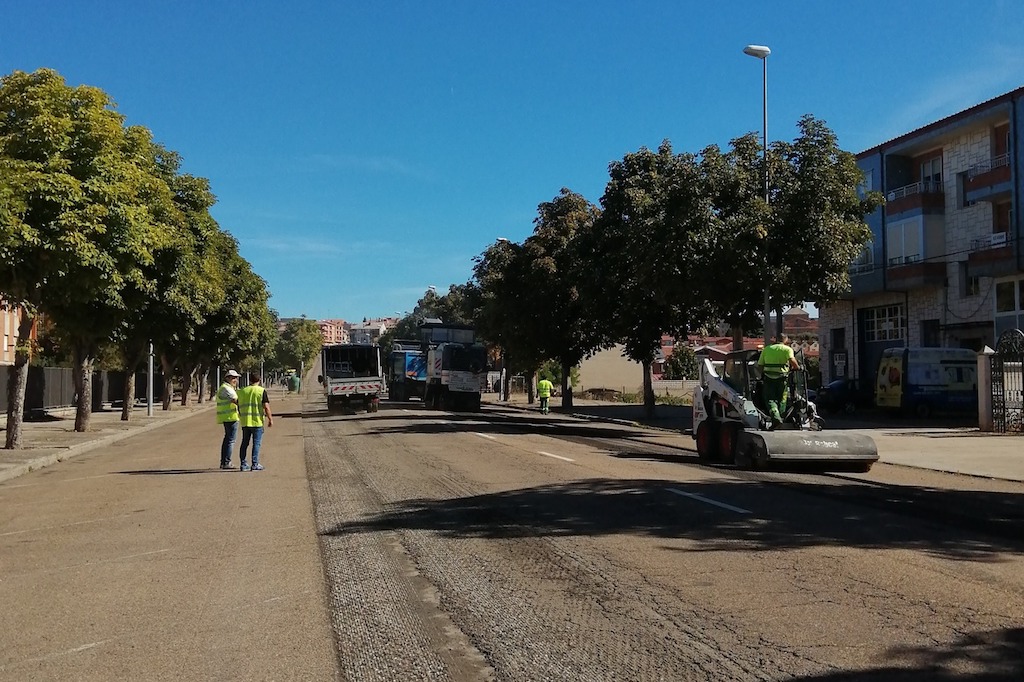 Comienzan Las Obras De Mejora Del Firme De La Calzada De La Carretera A