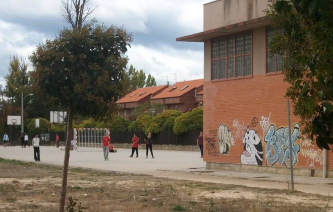 patio del IES Astorga