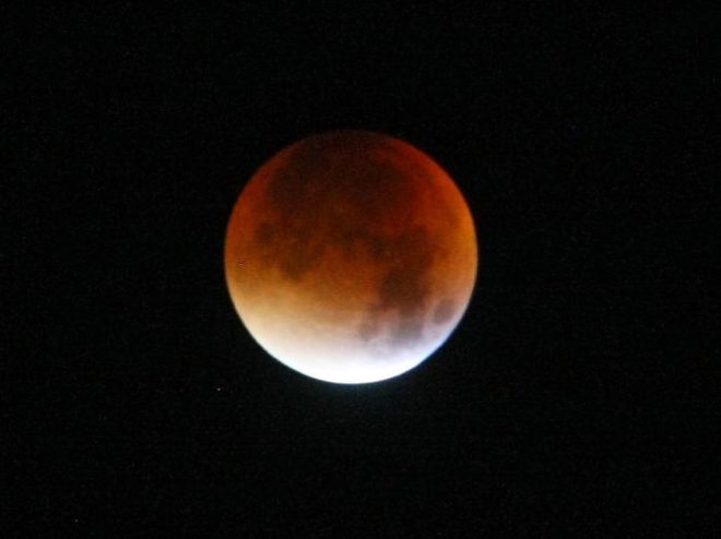 Imagen del eclipse tomada en el Bierzo (César Sánchez)