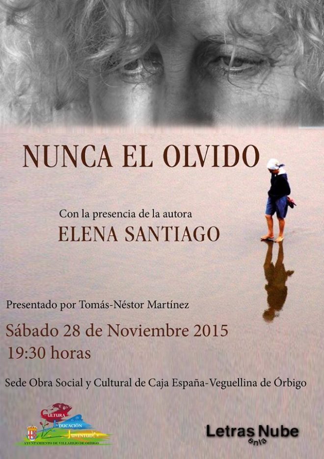 Cartel Elena Santiago Veguellina 28 noviembre 2015-2