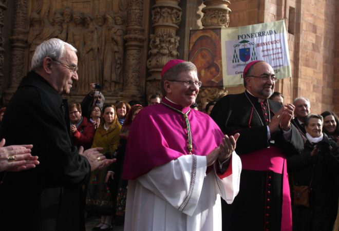 El nuevo obispo de Astorga Juan Antonio Menéndez