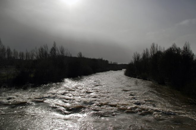 El Órbigo en Villanueva de Carrizo (Peio García)