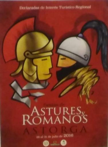 Cartel Astures y Romanos 2016 (A.F.).