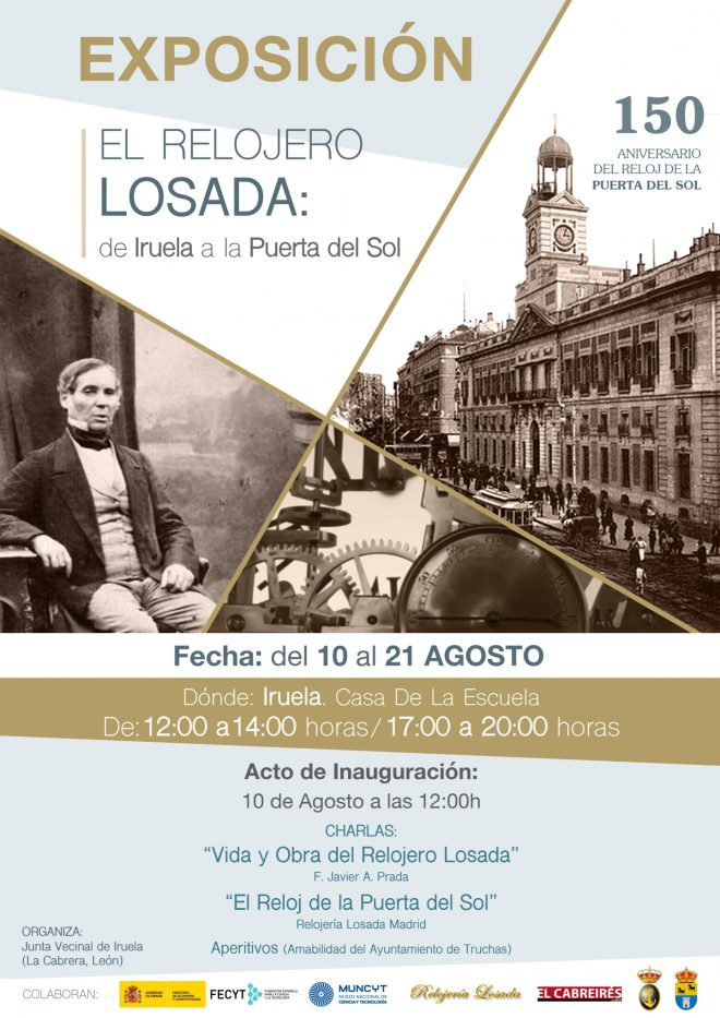 CARTEL Exposición relojero losada_2016