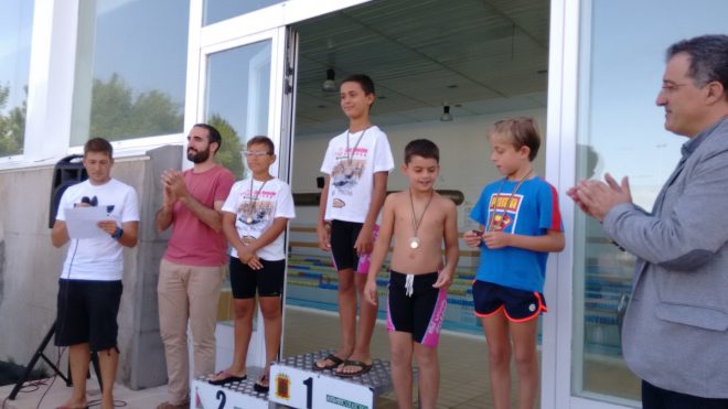 Ganadores de la categoría prebenjamín masculino. / CCU