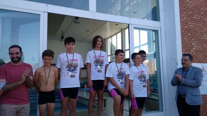 Ganadores de la categoría Benjamín masculino. / CCU