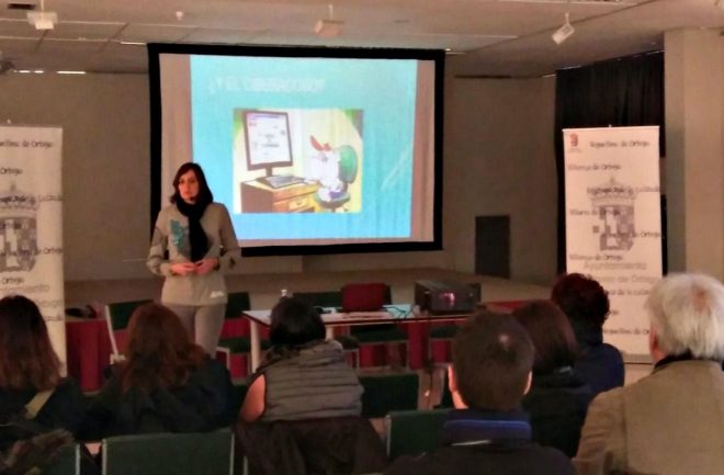 Charla con la psicóloga Marta Herrera sobre acoso escolar para padres y madres.