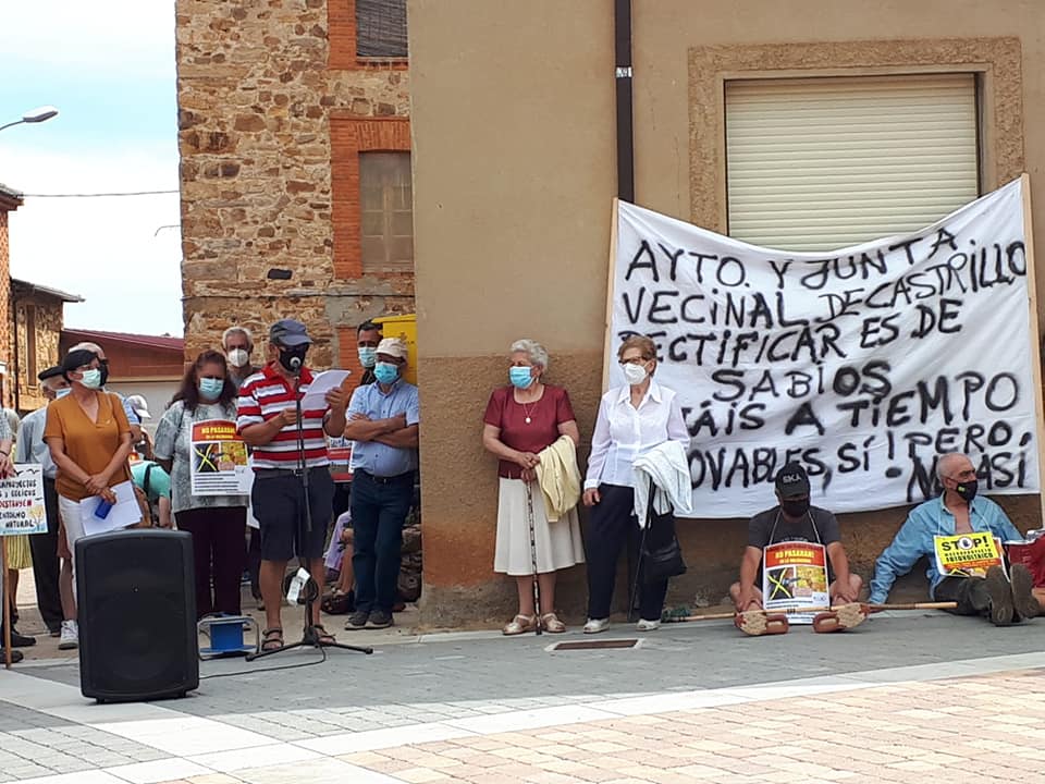 Marcha reivindicativa de la plataforma Alta Valduerna