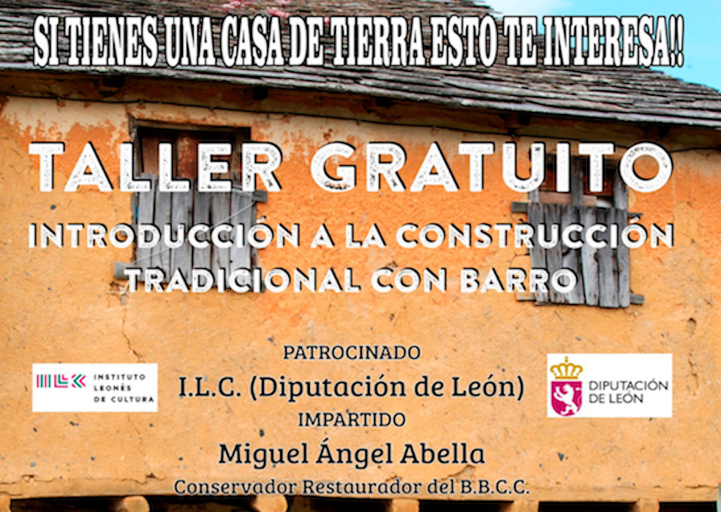 Astorga acoge un taller de introducción a la construcción tradicional con  barro