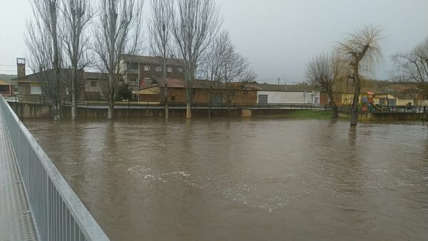 Río Tuerto a su paso por Sopeña de Carneros. / AD