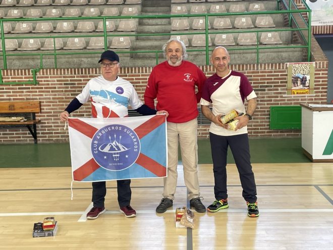 Ganadores en la modalidad de arco tradicional