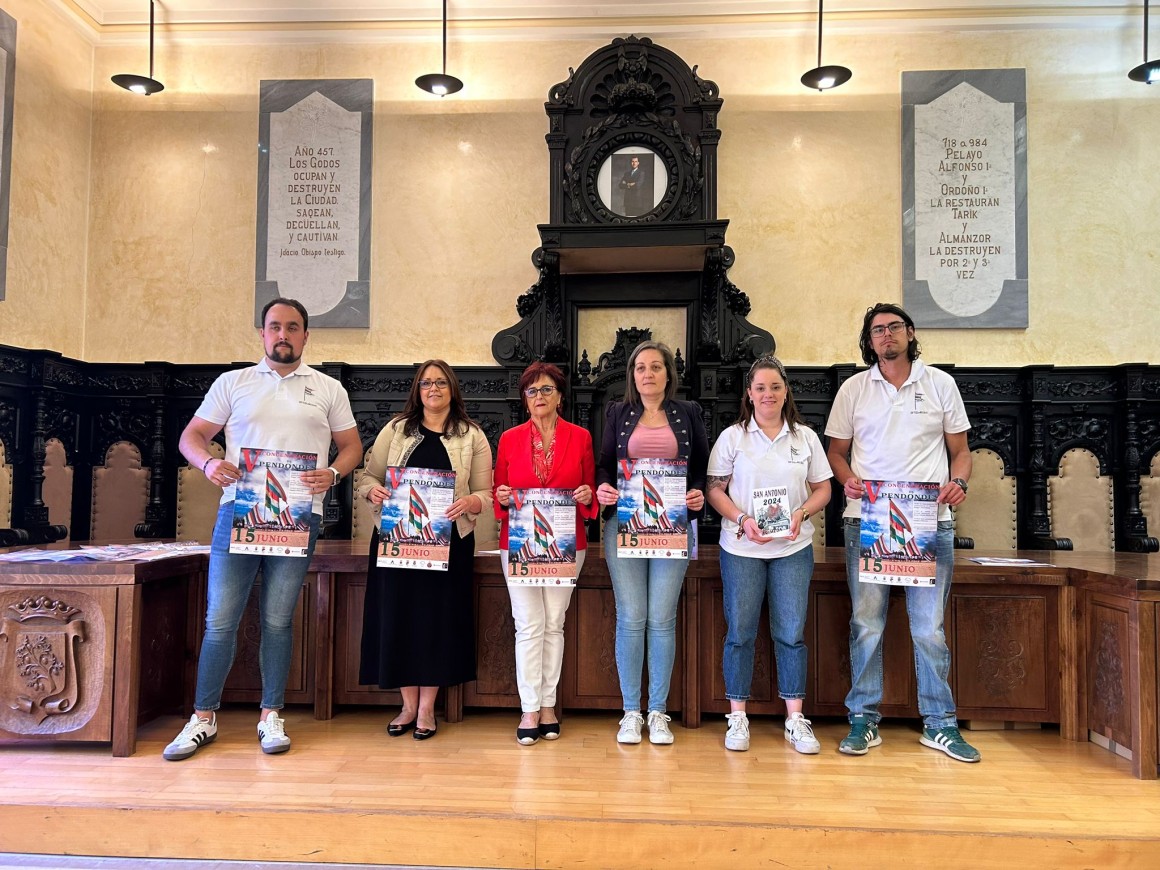 Presentación de la quinta concentración de pendones de Brimeda