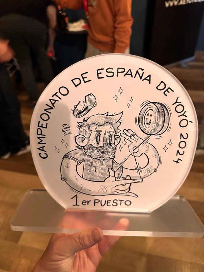 Trofeo del Campeonato de España de yoyó