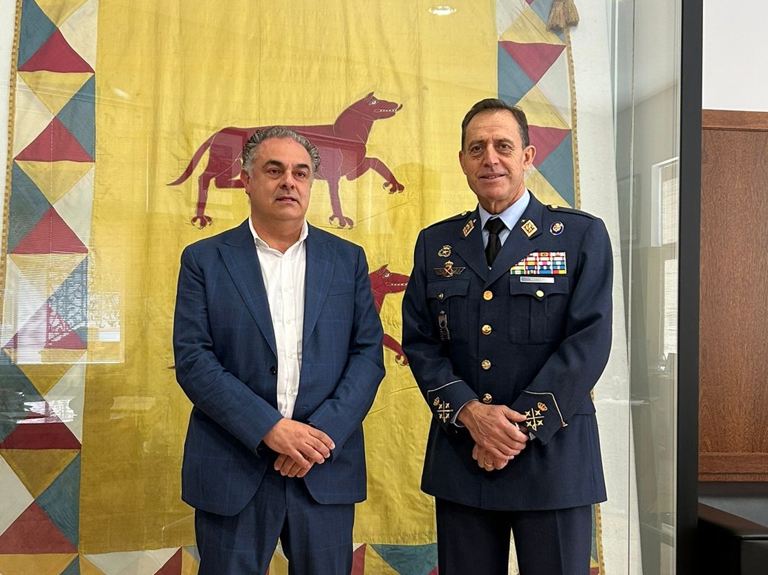 José Luis Nieto y el general Francisco Braco