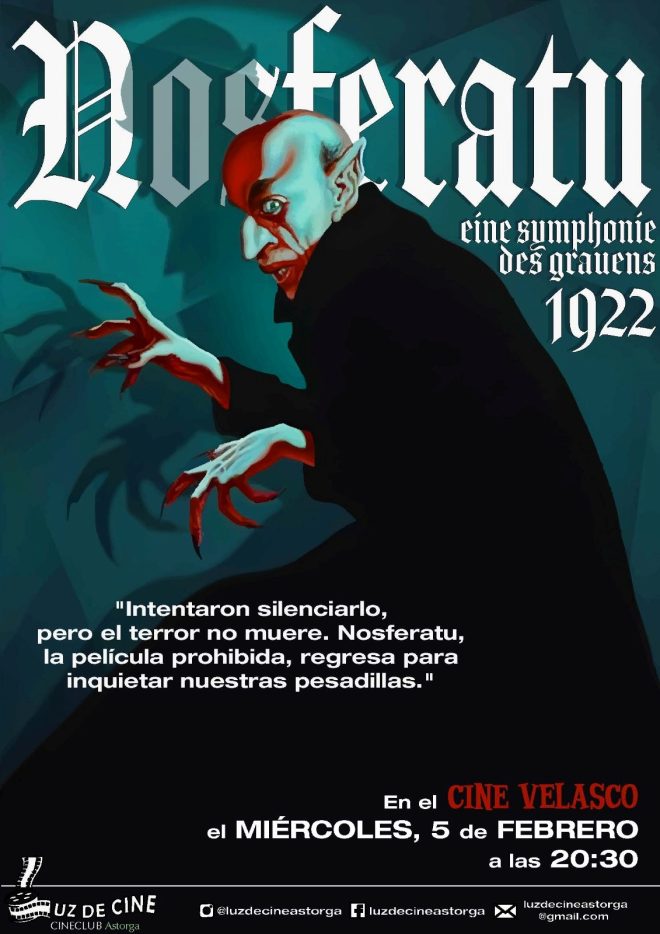 Cartel Nosferatu Astorga